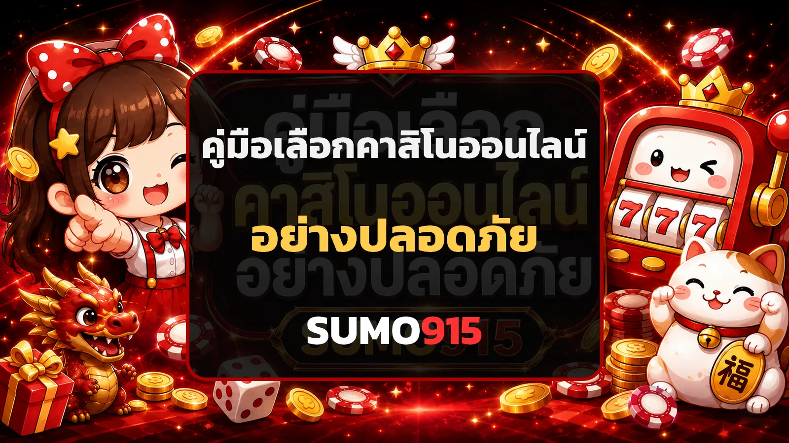 SUMO915 คู่มือเลือกคาสิโนออนไลน์อย่างปลอดภัย